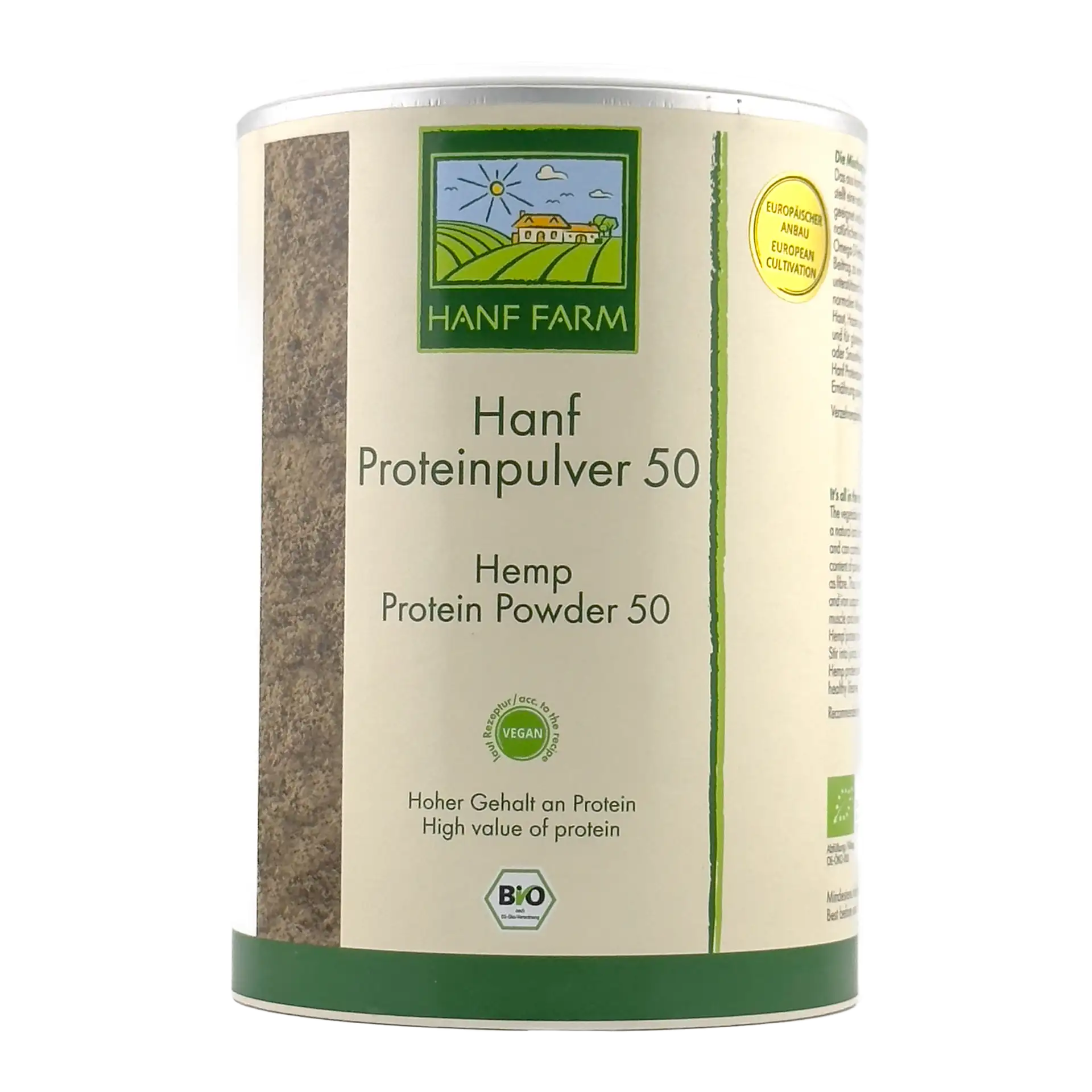 Bio Hanf Proteinpulver 50 400 g 